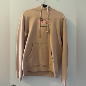 Japangeles Limited Edition - Light Pink Hoodie with Floral Design